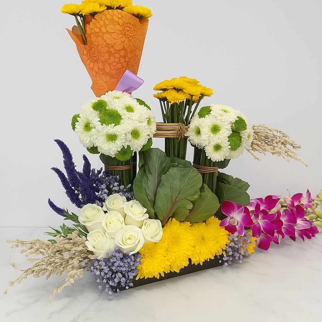 Multi-color Flowers Arrangement