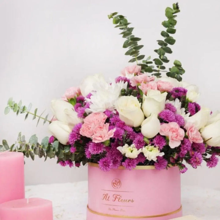Pastel Roses Flower Bouquet