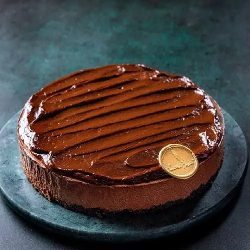Belgian Dark Chocolate Mousse Cake Indulgence atfleurs